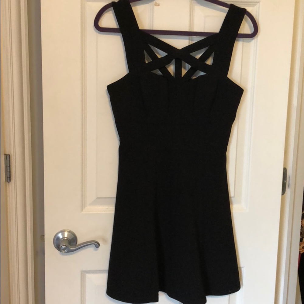 BCBG short black dress